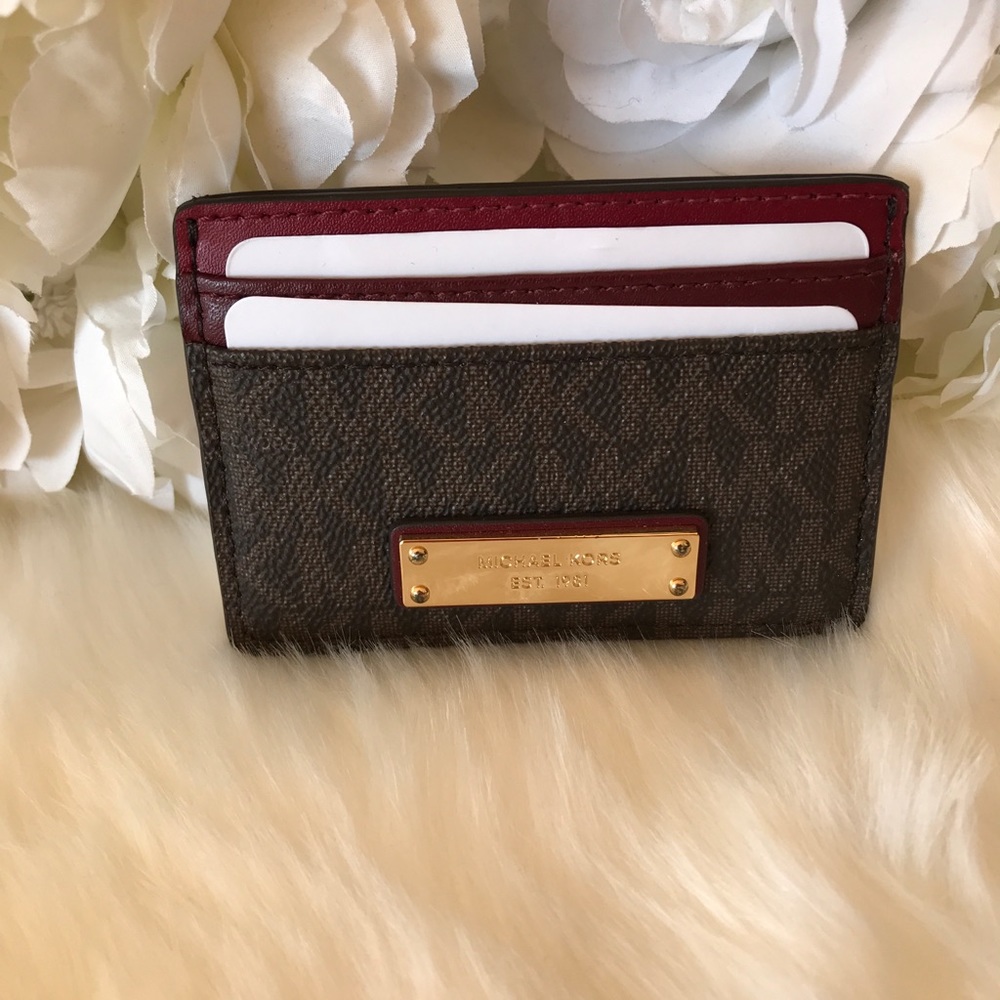 Michael Kors Logo Card Case